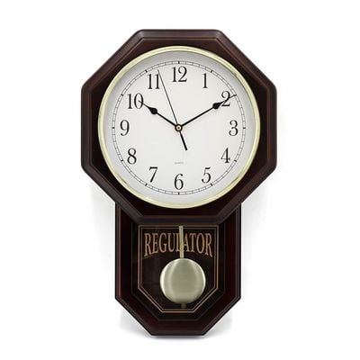 Cambridge Traditional Wall Clock
 28.5X7X45.5Cm Brown